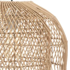 SUSPENSION ROTIN KERY NATUREL D.38CM