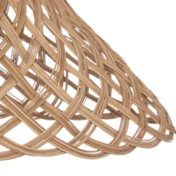 SUSPENSION ROTIN LOUR NATUREL D.64CM