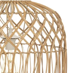 SUSPENSION ROTIN MILOU NATUREL D.38CM