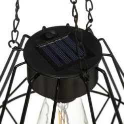 SUSPENSION SOLAIRE FLAVE METAL FILAIRE H.20.5CM