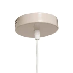 SUSPENSION TISSU RONA BEIGE D.37CM