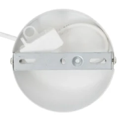 SUSPENSION VERRE TRAVIS BLANC D.25CM