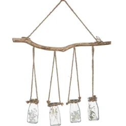SUSPENSION X4 FLEURS SECHEES NATUREL