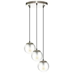 SUSPENSION X3 VERRE NIGHT DORE D.15CM