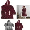 SWEAT PLAID IMPRIME DETAIL SHERPA
