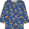 SWEAT PLAID BLEU ONE PIECE 7 A 14 ANS