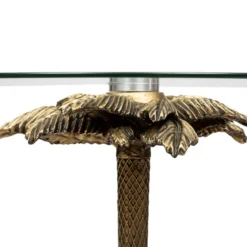 TABLE A CAFE WILD PALM DORE D.40CM