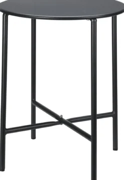 TABLE APPOINT ESSENTIEL OUTDOOR GRAPHITE SMALL 40XH50CM