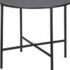 TABLE APPOINT ESSENTIEL OUTDOOR GRAPHITE MEDIUM 50XH45CM