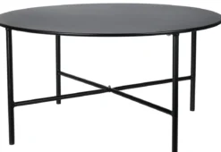 TABLE APPOINT ESSENTIEL OUTDOOR GRAPHITE LARGE 70XH35CM