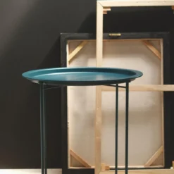TABLE APPOINT METAL PAON 47X47X51CM