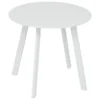 TABLE APPOINT SAONA D.50CM BLANC