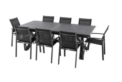 TABLE AXIOME EXTENSIBLE ALUMINIUM MARTELE 10 PLACES