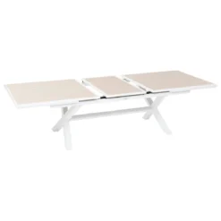 TABLE AXIOME EXTENSIBLE ALUMINIUM LIN 10 PLACES