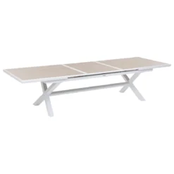 TABLE AXIOME EXTENSIBLE ALUMINIUM LIN 12 PLACES
