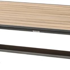 TABLE AXIOME FIXE EUCALYPTUS GRAPHITE 8 PLACES