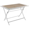 TABLE AZUA PLIANTE HOUBLON 4 PLACES