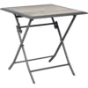 TABLE AZUA PLIANTE SMOKE 2 PLACES