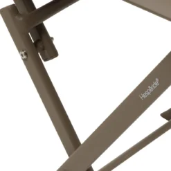TABLE AZUA PLIANTE VERRE IMPRIME 2 PLACES TRUFFE CAFE