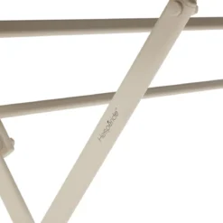 TABLE AZUA PLIANTE VERRE IMPRIME 4 PLACES EPEAUTRE ARGILE