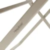 TABLE AZUA PLIANTE VERRE IMPRIME 6 PLACES EPEAUTRE ARGILE