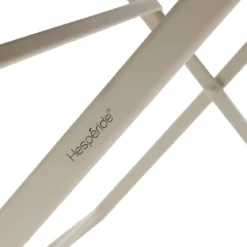 TABLE AZUA PLIANTE VERRE IMPRIME 6 PLACES EPEAUTRE ARGILE