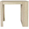 TABLE BAR MANGE DEBOUT ETAGERES BOIS