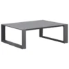 TABLE BASSE ALLURE CARRE GRAPHITE