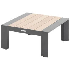 TABLE BASSE EVASION 65X65CM GRAHITE HONEY