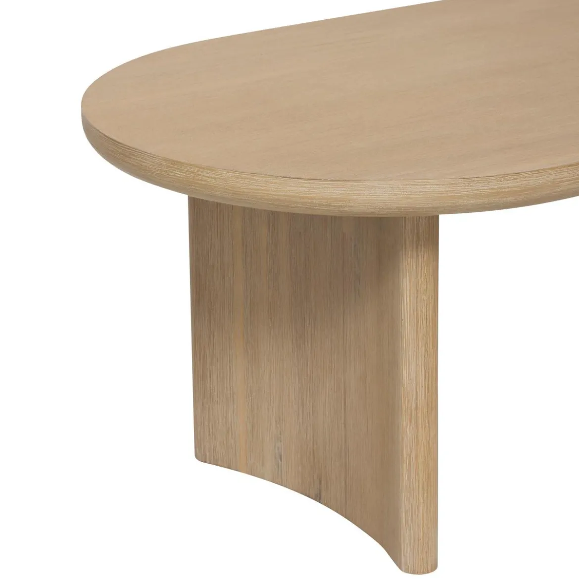 TABLE BASSE LOUSADA BOIS NATUREL D.110X60CM