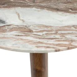 TABLE BASSE MARBRE COPPA BEIGE