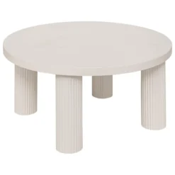 TABLE BASSE TELLA CREME D.70X35CM