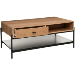 TABLE BASSE 2 TIROIRS SIMON