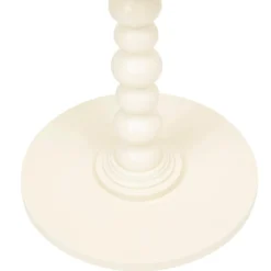 TABLE CAFE ALIX IVOIRE D.38CM