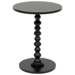 TABLE CAFE ALIX NOIR D.38CM