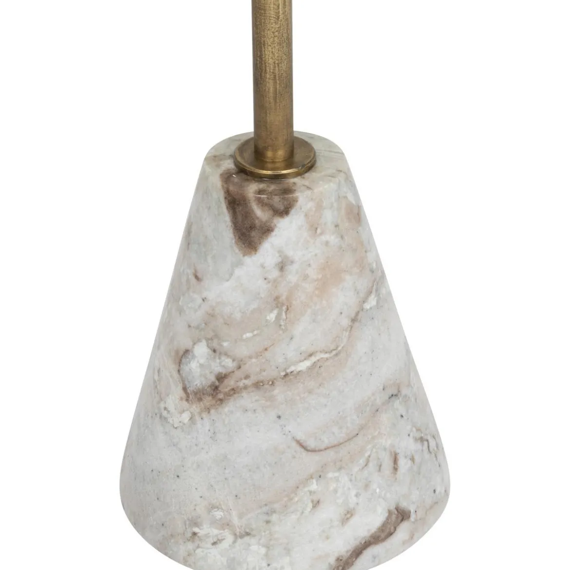 TABLE CAFE BOIS MARBRE NEITH BEIGE