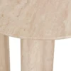 TABLE CAFE EFFET TRAVERTIN ANAYA