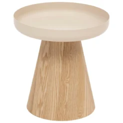 TABLE CAFE HERCYNA ARGILE D.40CM
