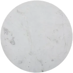 TABLE CAFE MARBRE D.60X55CM