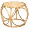 TABLE CAFE ROTIN AONI D.58X44CM