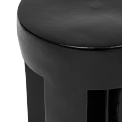 TABLE D APPOINT KRIZ NOIR D.41X34X34CM