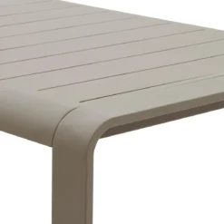 TABLE DOMILLY ALUMINIUM CAFE 10 PLACES