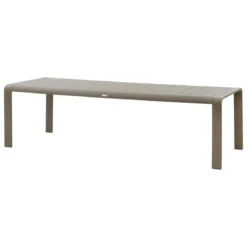 TABLE DOMILLY ALUMINIUM CAFE 10 PLACES