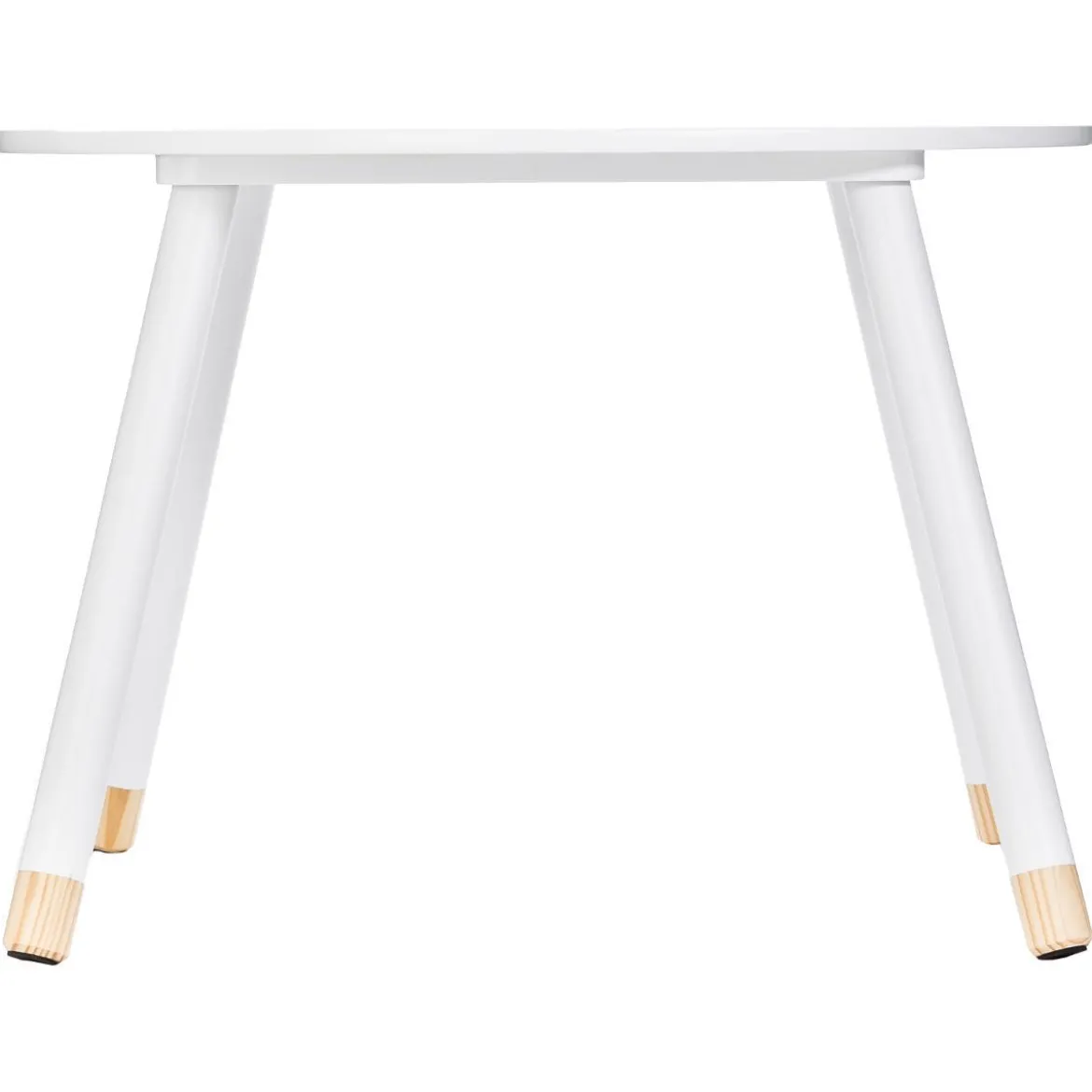 TABLE DOUCEUR BLANC D.60CM