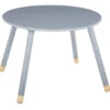 TABLE DOUCEUR GRIS D.60CM