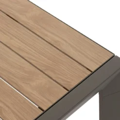 TABLE EVASION ALUMINIUM IMPRIME HONEY PRALINE 14 PLACES