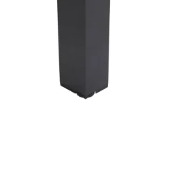 TABLE EVASION EXTENSIBLE ALUMINIUM HONEY GRAPHITE 10 PLACES