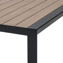 TABLE EVASION EXTENSIBLE ALUMINIUM HONEY GRAPHITE 14 PLACES