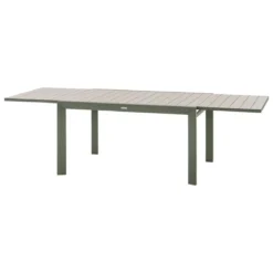 TABLE EVASION EXTENSIBLE ALUMINIUM LAURIER 10 PLACES