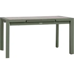 TABLE EVASION EXTENSIBLE ALUMINIUM LIN LAURIER 8 PLACES